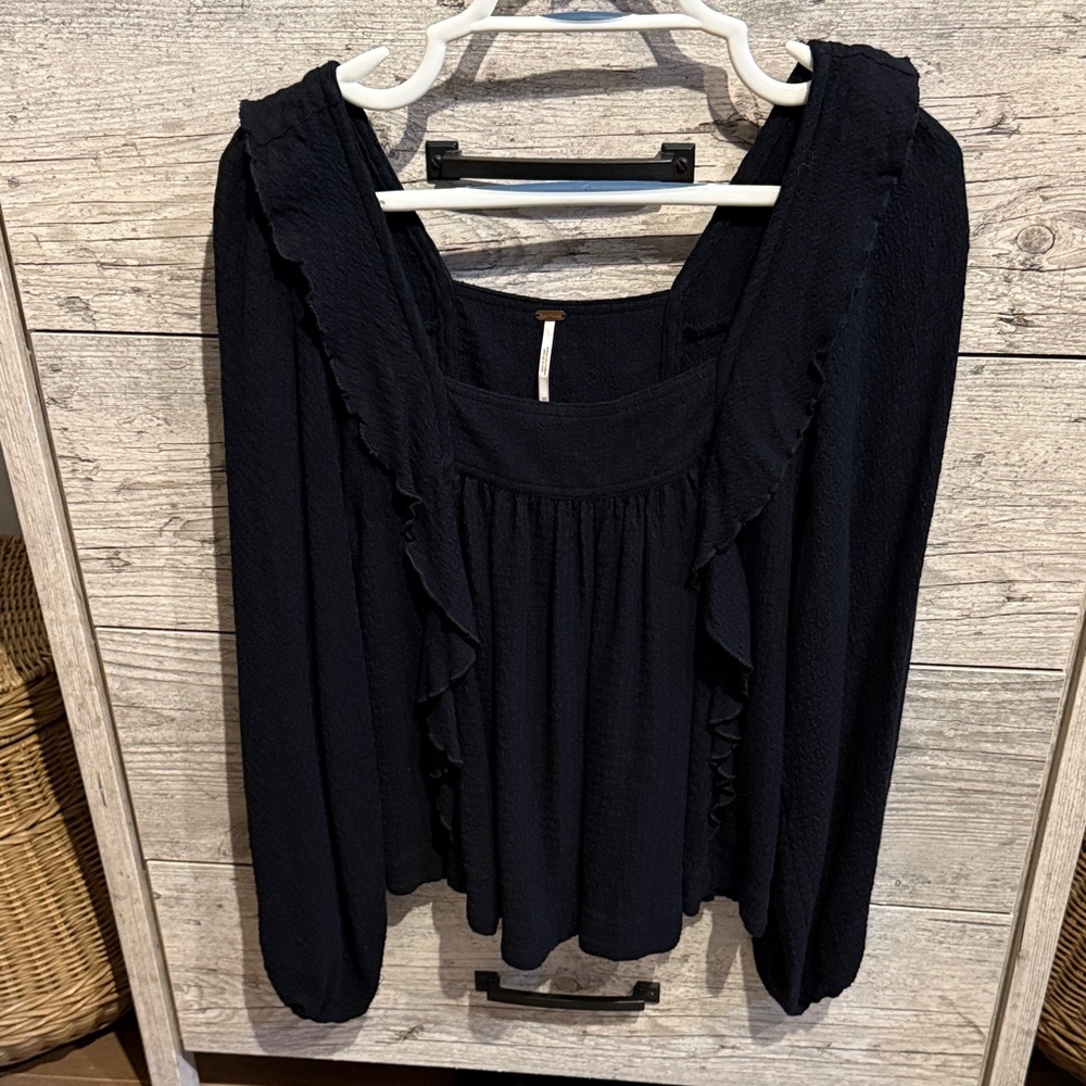 Free People Black Women's Top